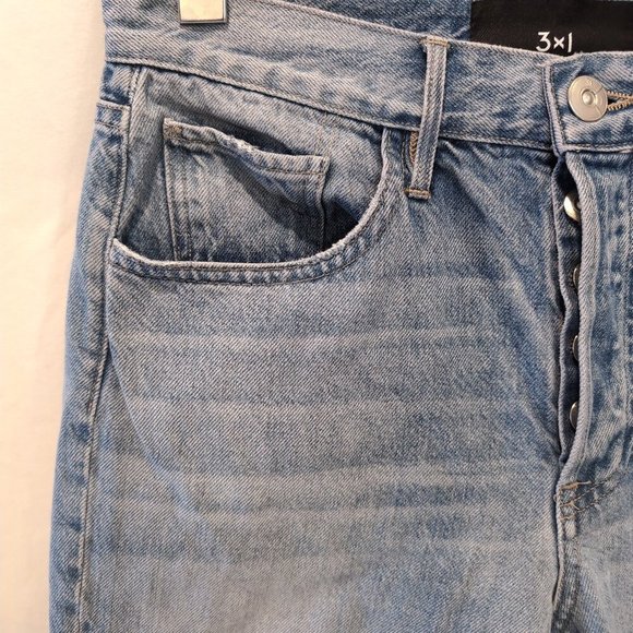 3x1 Higher Ground Casey High Waist Boyfriend Jeans - Picture 4 of 10